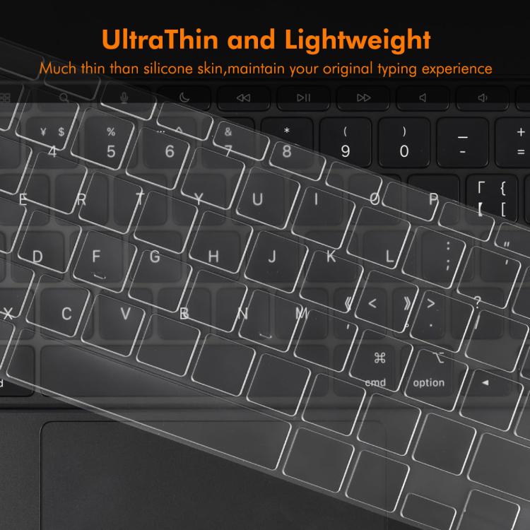 For iPad Pro 13 M4 2024 ENKAY US Version Magic Keyboard Cover Soft TPU Protective Film
