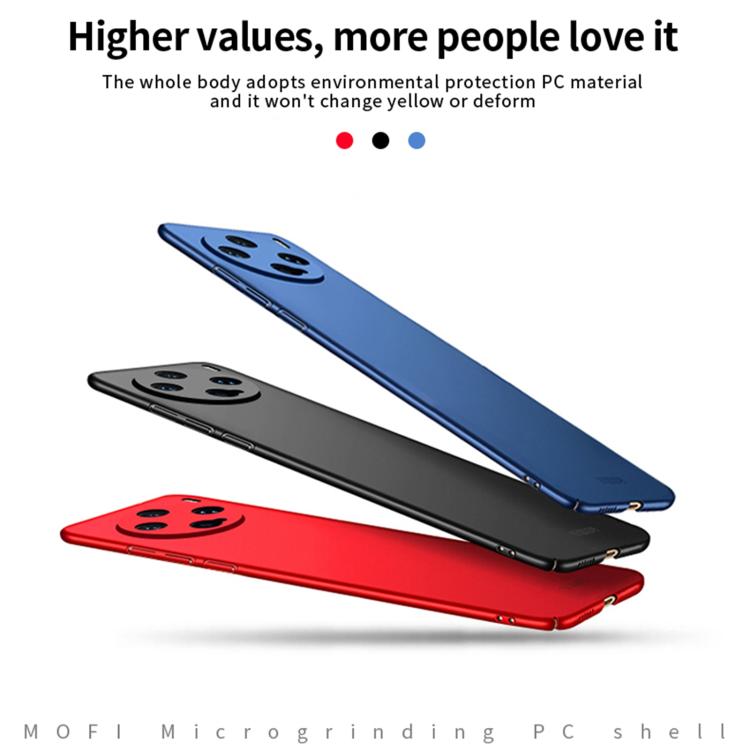 For vivo X200 Pro mini MOFI Frosted PC Ultra-thin Hard Phone Case(Black)