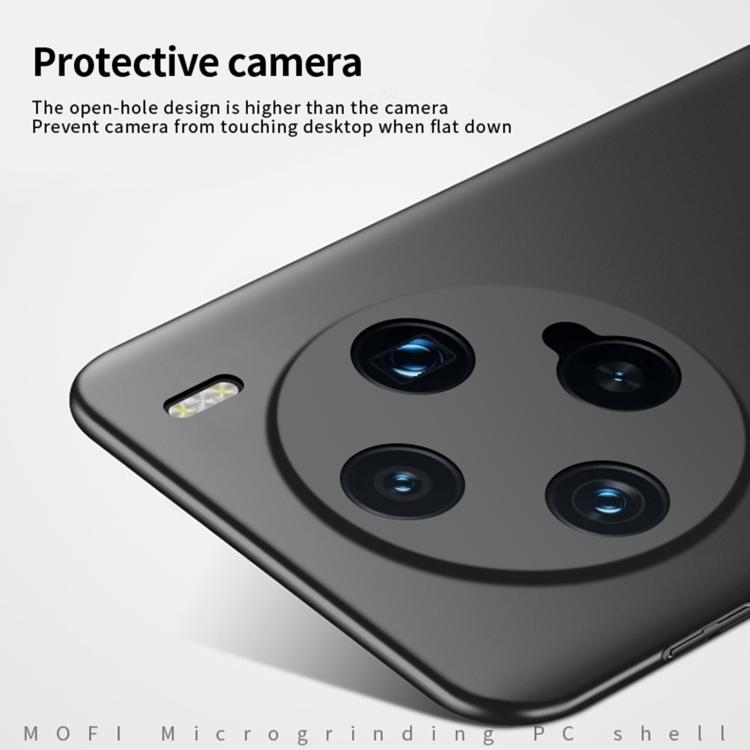 For vivo X200 Pro mini MOFI Frosted PC Ultra-thin Hard Phone Case(Black)
