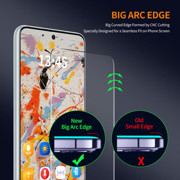 For Honor GT Pro ENKAY Easy Install 0.18mm High Alumina Silicon Full Glass Film, Support Ultrasonic Unlock