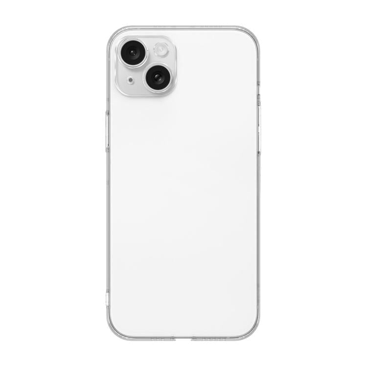 For iPhone 15 Kalebol 1.5mm Thickened Rounded Corner Transparency TPU Phone Case