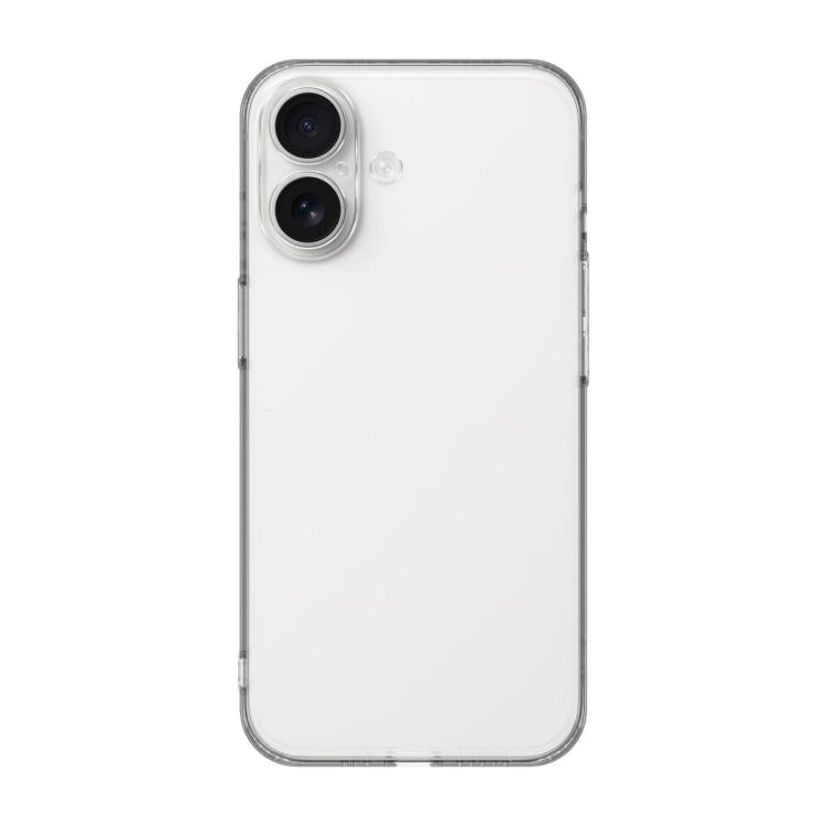 For iPhone 16 Kalebol 1.5mm Thickened Rounded Corner Transparency TPU Phone Case