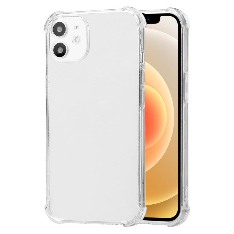 For iPhone 12 Kalebol 1.5mm Four-Corner Airbags Shockproof Transparency TPU Phone Case