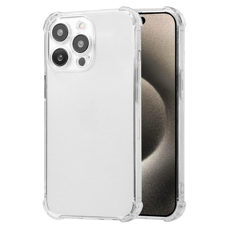For iPhone 15 Pro Kalebol 1.5mm Four-Corner Airbags Shockproof Transparency TPU Phone Case