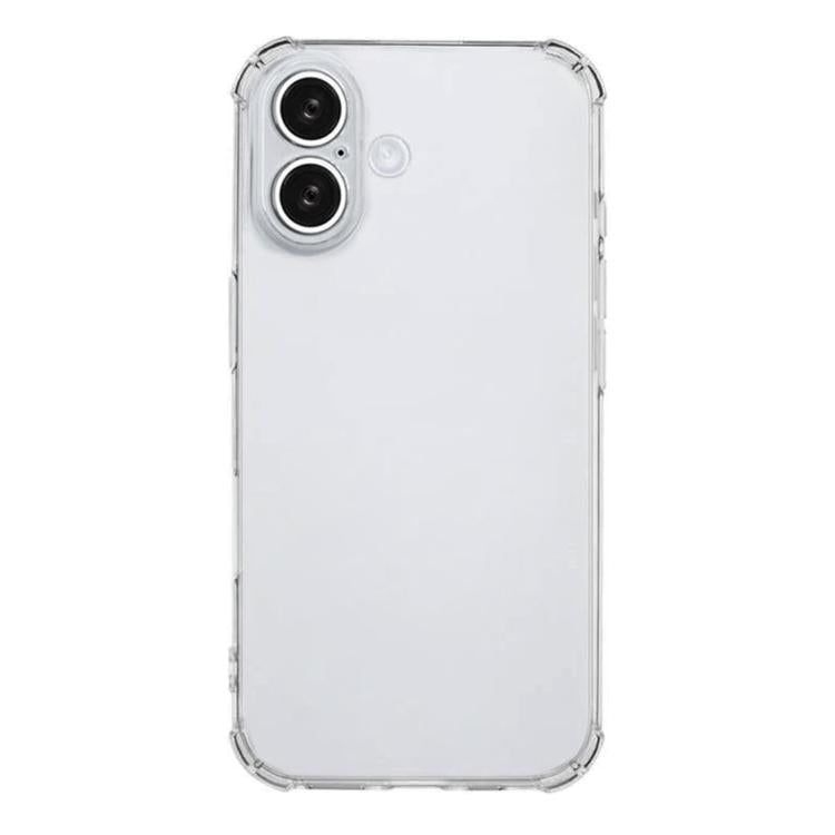 For iPhone 16 Plus Kalebol 1.5mm Four-Corner Airbags Shockproof Transparency TPU Phone Case