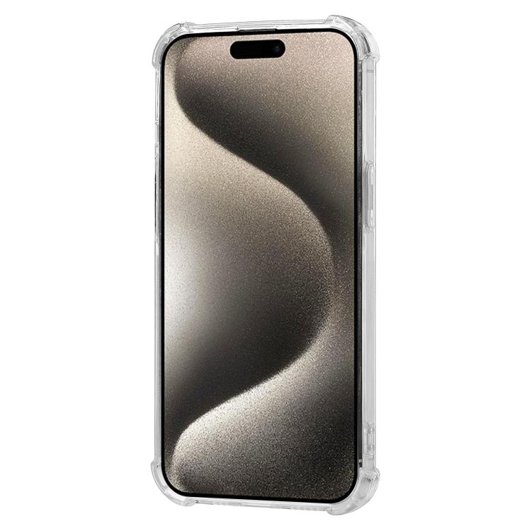 For iPhone 16 Pro Kalebol 1.5mm Four-Corner Airbags Shockproof Transparency TPU Phone Case