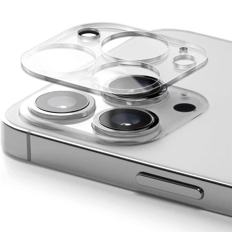 For iPhone 15 Pro Kalebol Transparent One Piece Lens Protection Film