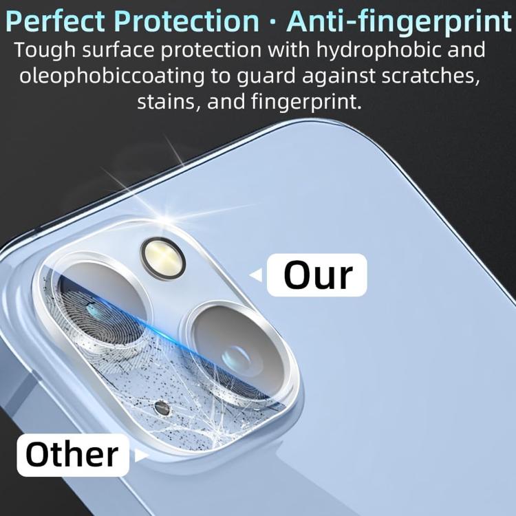 For iPhone 13 mini Kalebol Transparent One Piece Lens Protection Film