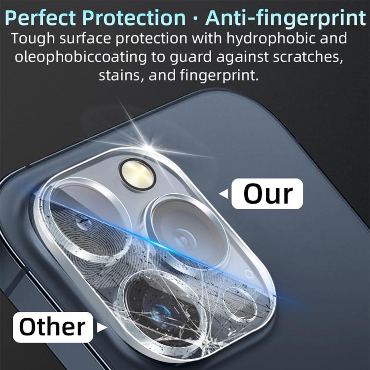 For iPhone 16 Pro Max Kalebol Transparent One Piece Lens Protection Film