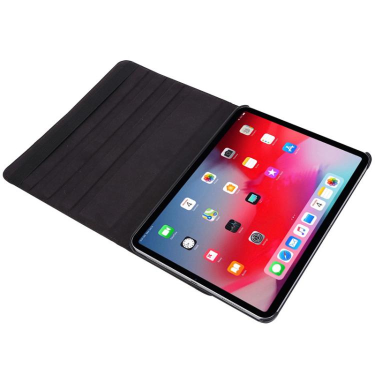 For iPad Pro 11 2025 / 2024 ENKAY 360 Degree Rotation Litchi Leather Smart Tablet Case(Rose Red)