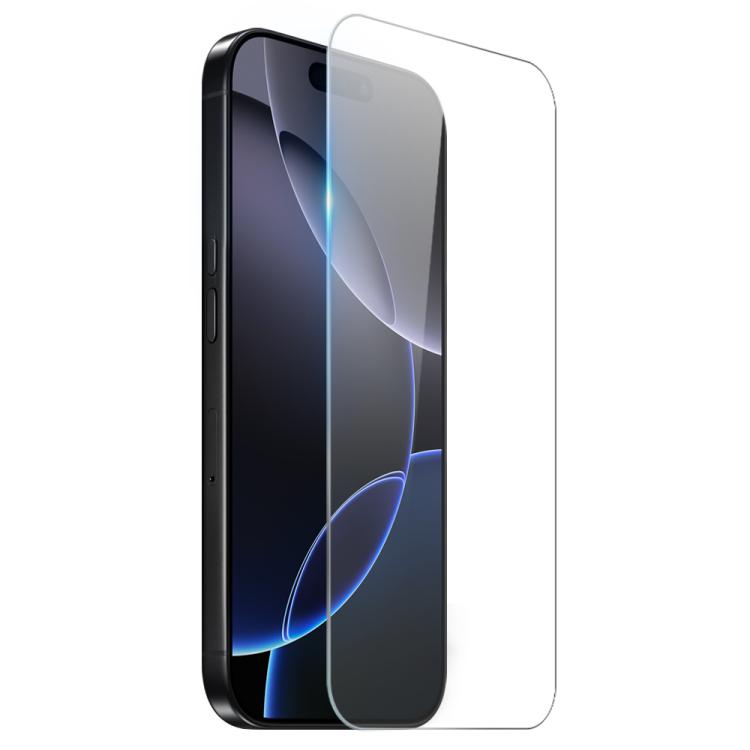 For iPhone 16 Pro Max NORTHJO 2 in 1 TPU Airbag Shockproof Phone Case with Screen Film(Clear)