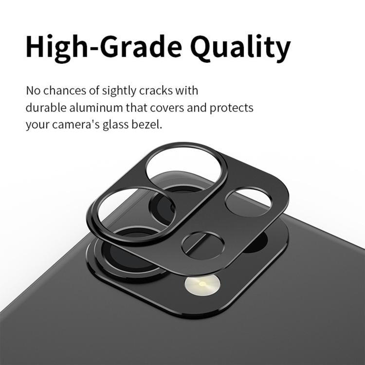 For OPPO K12s 5G / K13 Kalebol Black Metal Hollow Lens Protection Ring