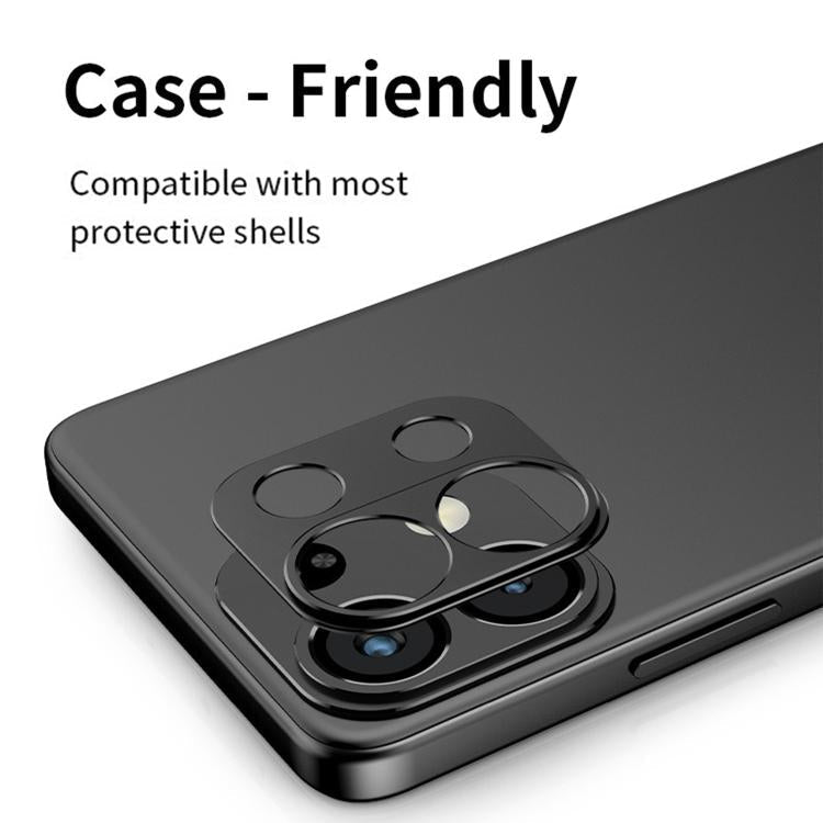 For OPPO K12s 5G / K13 Kalebol Black Metal Hollow Lens Protection Ring