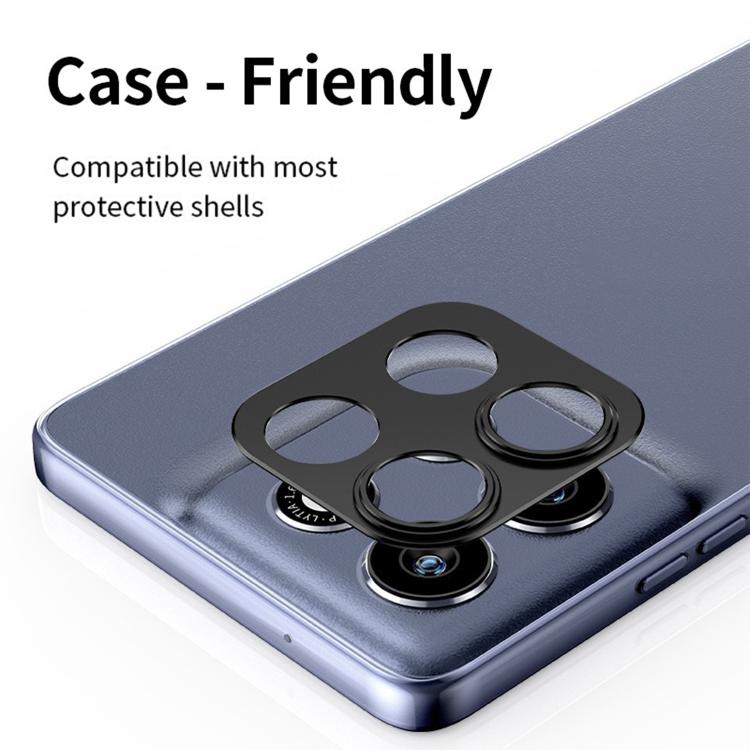 For Motorola Moto G86 5G Kalebol Metal Hollow Lens Protection Ring