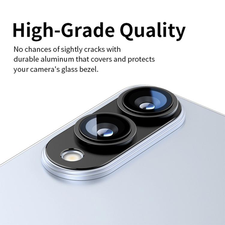 For Samsung Galaxy S25 Edge 5G Kalebol Eagle Eye One Piece Full-Coverage Metal Lens Ring Protector Film