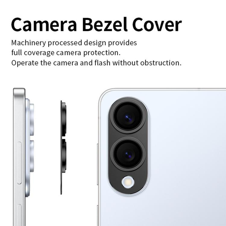 For Samsung Galaxy S25 Edge 5G Kalebol Eagle Eye One Piece Full-Coverage Metal Lens Ring Protector Film