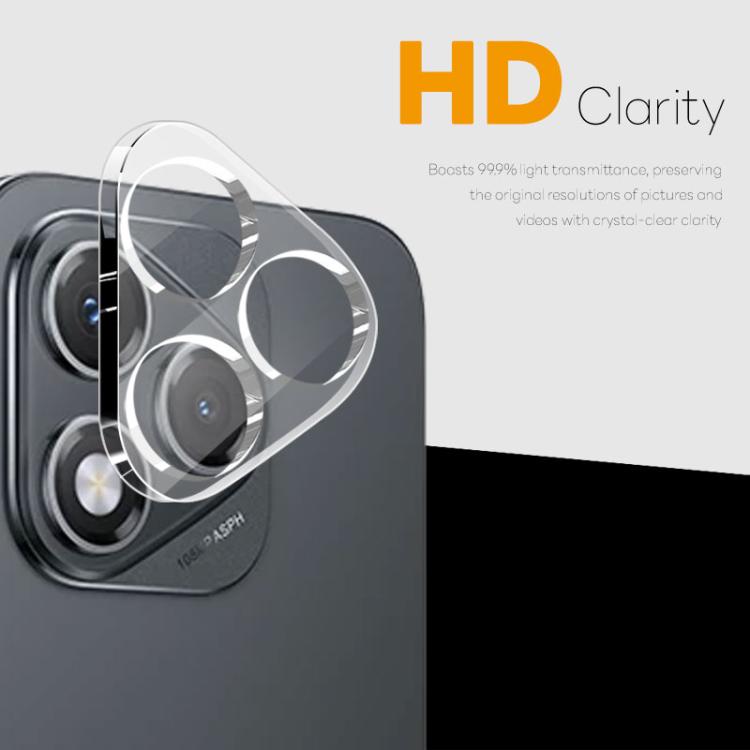 For Honor 400 Lite Global NORTHJO Camera Lens Protector 3D HD Tempered Glass Film(Clear)
