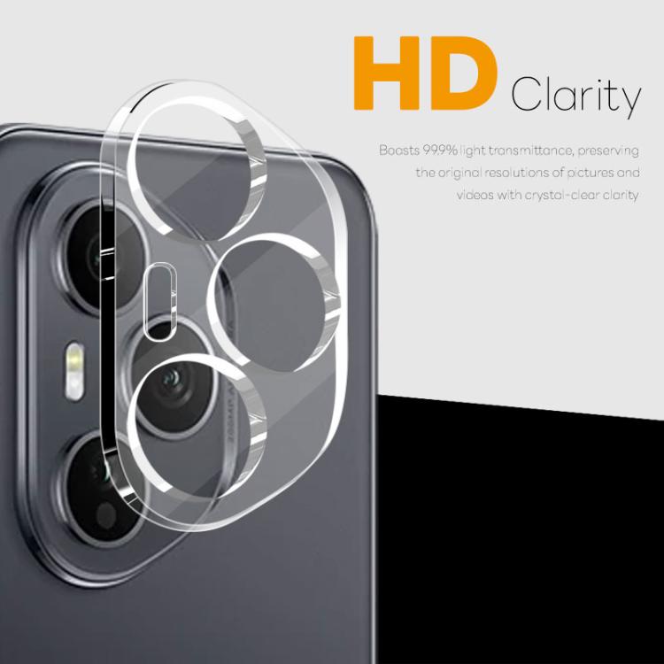 For Honor 400 Pro Global 160.8mm NORTHJO Camera Lens Protector 3D HD Tempered Glass Film(Clear)
