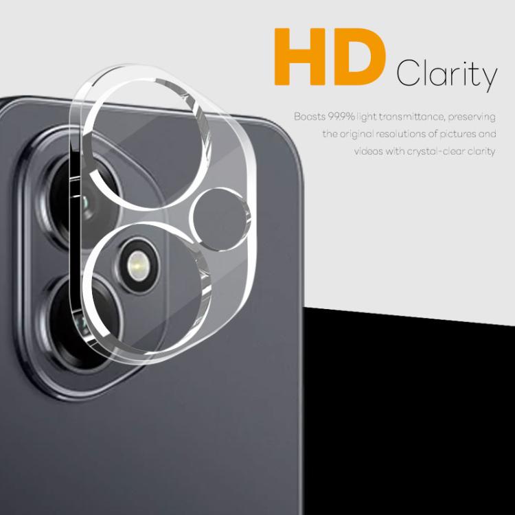 For Honor 400 Global 156.5mm 2pcs NORTHJO Camera Lens Protector 3D HD Tempered Glass Film(Clear)
