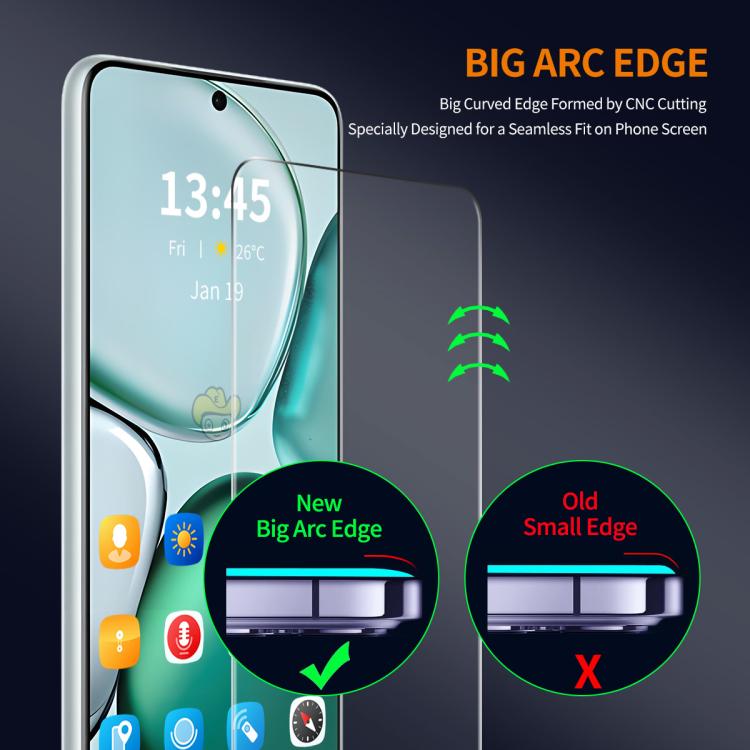 For Honor GT Pro ENKAY 0.18mm High Aluminum-silicon Tempered Glass Film, Support Ultrasonic Fingerprint Unclock