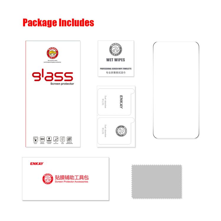 For Honor GT Pro ENKAY 0.18mm High Aluminum-silicon Tempered Glass Film, Support Ultrasonic Fingerprint Unclock