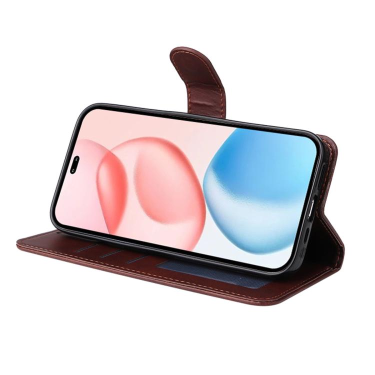 For Honor 400 Pro Global ENKAY Card Wallet Calf Texture Leather Phone Case with Full Glue Coverage Soft Hydrogel Film(Red)