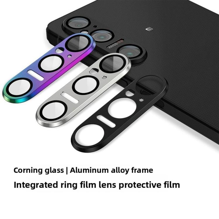 For Sony Xperia 1 VI Kalebol Eagle Eye One Piece Full-Coverage Metal Lens Ring Film(Silver)