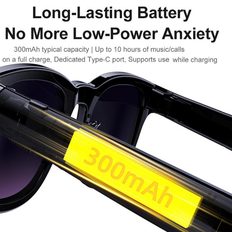 A2 Smart AI Camera Glasses with 8MP HD Camera, AI Translation & Bluetooth Calling