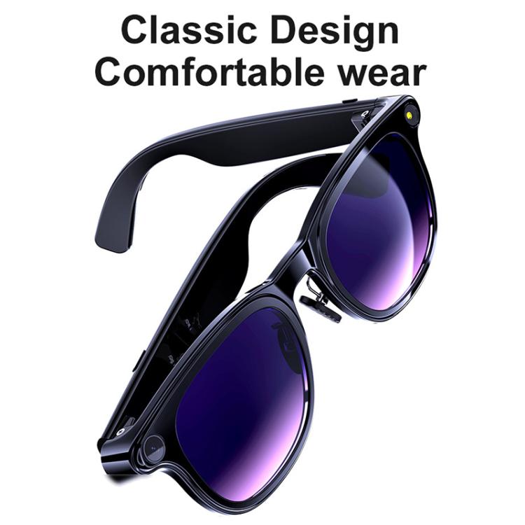 A2 Smart AI Camera Glasses with 8MP HD Camera, AI Translation & Bluetooth Calling