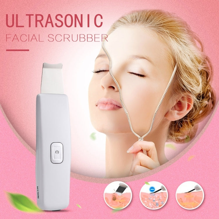 K-SKIN KD8070 Electric Ultrasonic Facial Scrubber Cleanse Massage Brighten Lift Skin Care Spatula