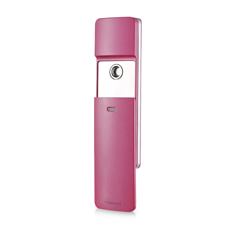 K-SKIN KD777 Nano Cool Facial Sprayer Handheld Portable Skincare Humidifier Skin Care Automatic Alcohol Sprayer(Red)