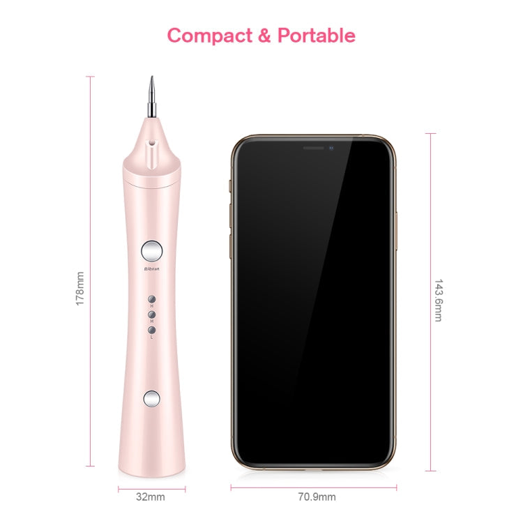 K-SKIN KD306 Laser Spotting Machine Plasma Pen Dark Eyelash Remover for Facial Spasm Removal Tattoo Skin Care(Pink)