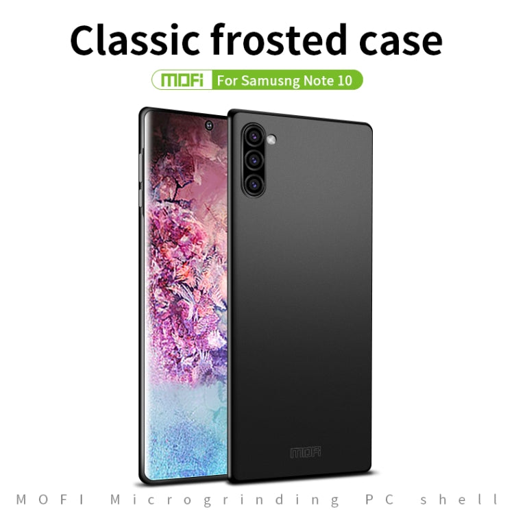 MOFI Frosted PC Ultra-thin Hard Case for Galaxy Note10(Rose gold)