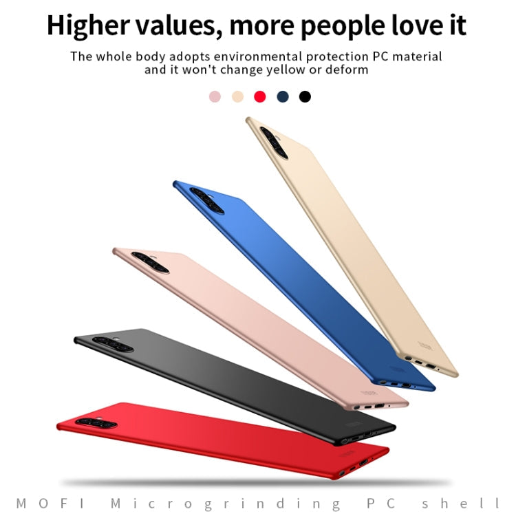 MOFI Frosted PC Ultra-thin Hard Case for Galaxy Note10(Rose gold)