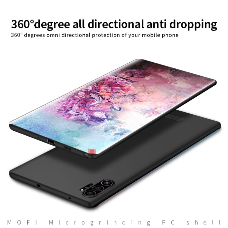 MOFI Frosted PC Ultra-thin Hard Case for Galaxy Note10 Pro(Blue)