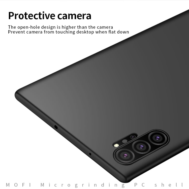 MOFI Frosted PC Ultra-thin Hard Case for Galaxy Note10 Pro(Red)