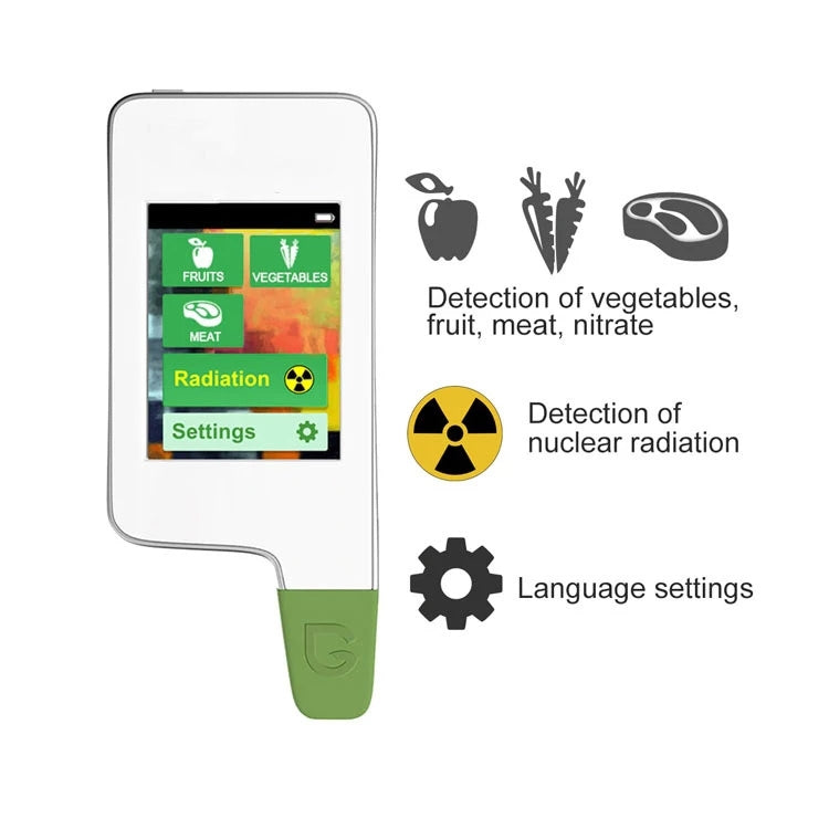 Digital Nitrate Tester for Fruit, Vegetables & Meat – Portable Food Safety Meter