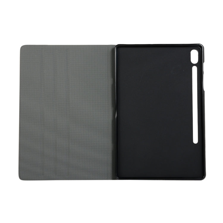 ENKAY Horizontal Flip PU Leather Case with Holder for Galaxy Tab S6 10.5 T860 / T865(Dark Blue)