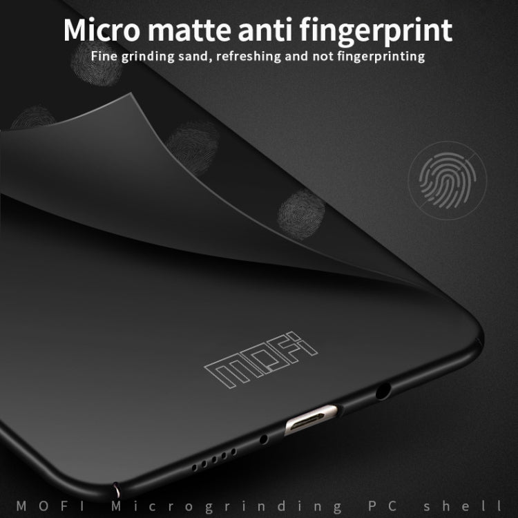 For Galaxy A50 MOFI Frosted PC Ultra-thin Hard Case(Blue)