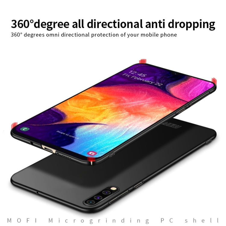 For Galaxy A50 MOFI Frosted PC Ultra-thin Hard Case(Red)