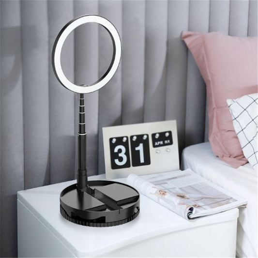 Portable Collapsible Studio-Level Professional Fill Light Mobile Phone Bracket LED Ring Light