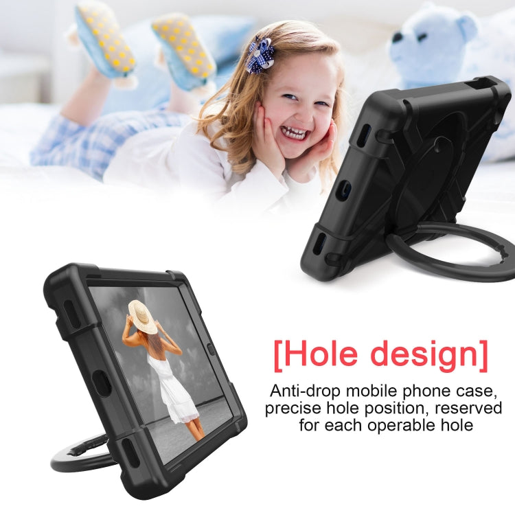 EVA + PC Flat Protective Shell with 360 ° Rotating Bracket, For Galaxy Tab A 10.1 (2019)