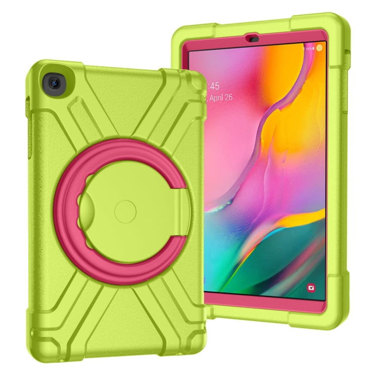EVA + PC Flat Protective Shell with 360 ° Rotating Bracket, For Galaxy Tab A 10.1 (2019)