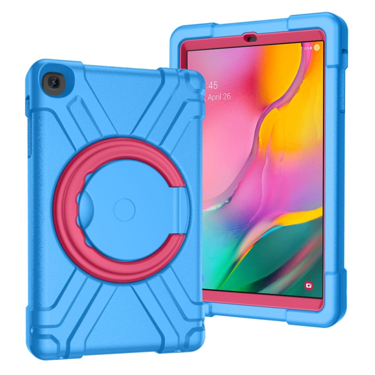 EVA + PC Flat Protective Shell with 360 ° Rotating Bracket, For Galaxy Tab A 10.1 (2019)