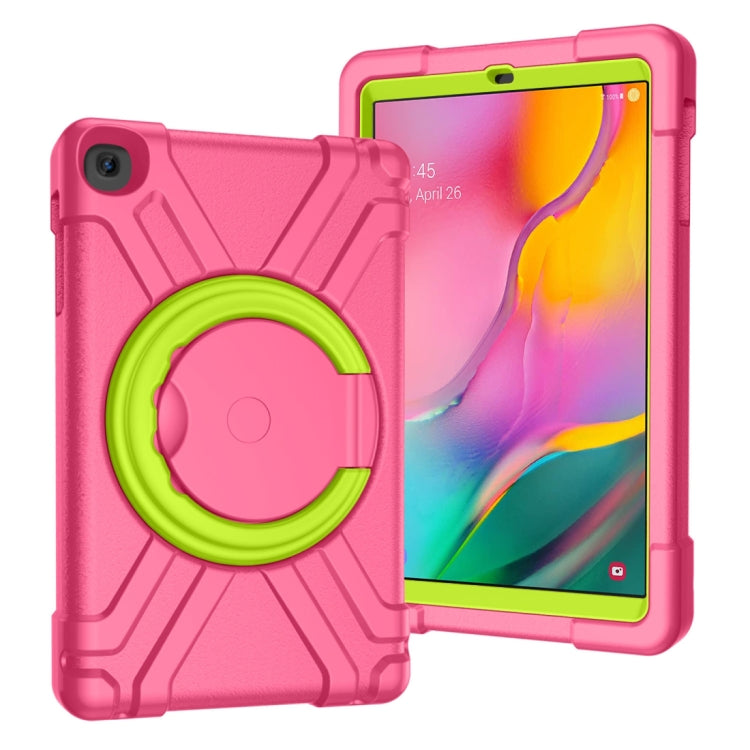 EVA + PC Flat Protective Shell with 360 ° Rotating Bracket, For Galaxy Tab A 10.1 (2019)