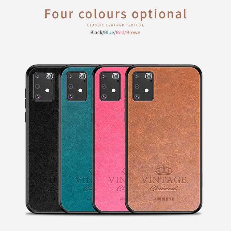 PINWUYO Pin Rui Series Classical Leather Texture PC + TPU Waterproof  Anti-fall All-inclusive Protective Case Shell, For Galaxy A91 / S10 Lite, For Galaxy S20 Ultra
