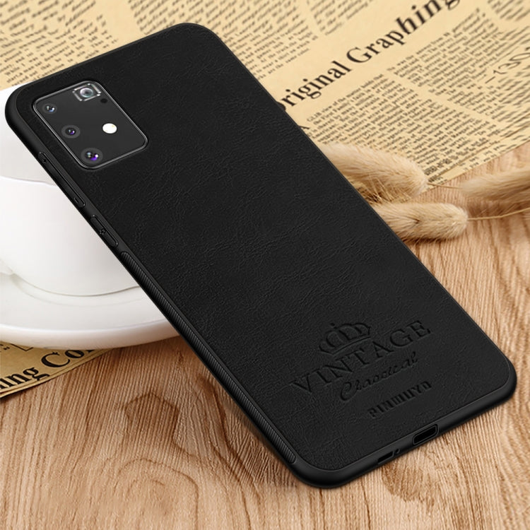 PINWUYO Pin Rui Series Classical Leather Texture PC + TPU Waterproof  Anti-fall All-inclusive Protective Case Shell, For Galaxy A91 / S10 Lite, For Galaxy S20 Ultra