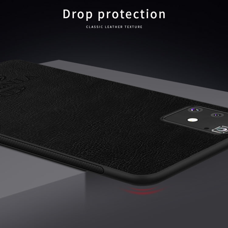PINWUYO Pin Rui Series Classical Leather Texture PC + TPU Waterproof  Anti-fall All-inclusive Protective Case Shell, For Galaxy A91 / S10 Lite, For Galaxy S20 Ultra