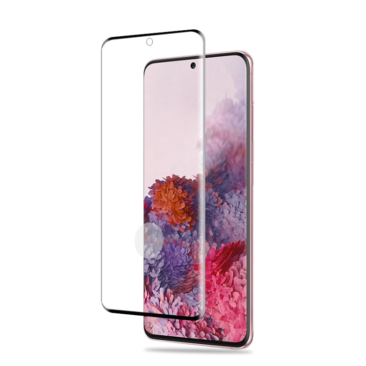 mocolo 0.33mm 9H 3D Curved Full Screen Tempered Glass Film, Fingerprint Unlock Support, For Galaxy S20, For Galaxy S20+, For Galaxy S20 Ultra
