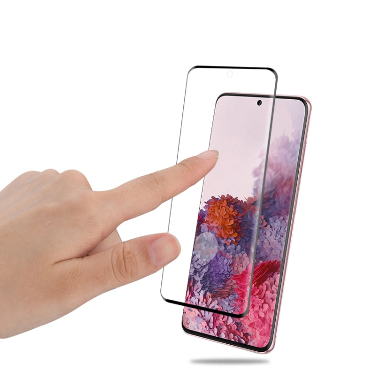 mocolo 0.33mm 9H 3D Curved Full Screen Tempered Glass Film, Fingerprint Unlock Support, For Galaxy S20, For Galaxy S20+, For Galaxy S20 Ultra